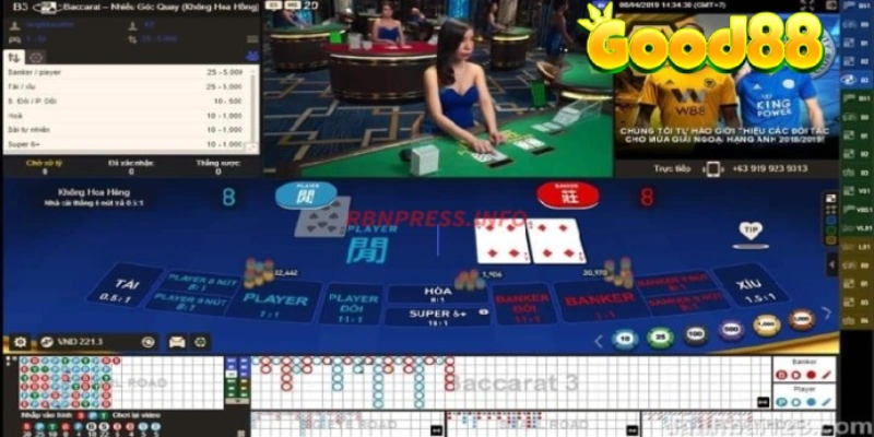 Cách sử dụng tool baccarat tại Good88 để gia tăng cơ hội thắng lớn